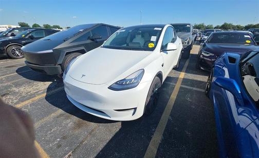 Pearl White Multi-Coat 2021 Tesla Model Y Long Range Dual Motor All-Wheel Drive
