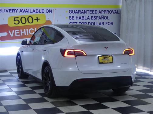 Pearl White Multi-Coat 2021 Tesla Model Y Long Range Dual Motor All-Wheel Drive
