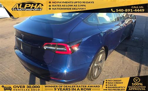 2021 Tesla Model 3 Standard Range Plus