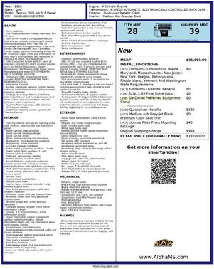 2018 GMC Terrain SLE