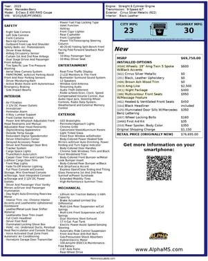 2023 Mercedes-Benz E-Class E 450