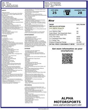 2022 Hyundai SANTA FE XRT