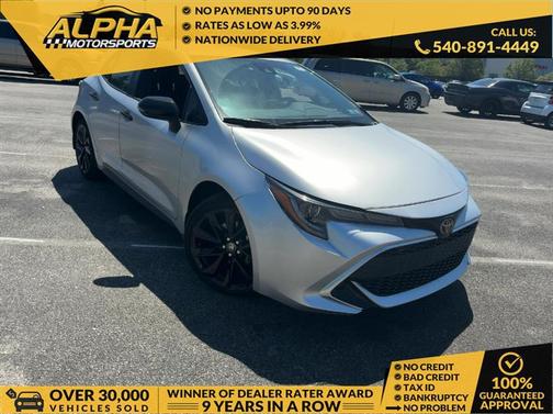Silver 2022 Toyota Corolla SE