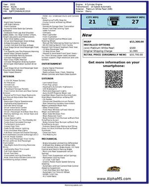 2022 Acura RDX A-Spec Advance Package