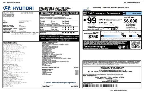 2024 Hyundai IONIQ 5 Limited