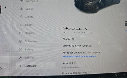 Solid Black 2019 Tesla Model 3 Standard Range Plus