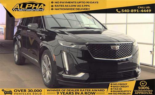 Stellar Black Metallic 2023 Cadillac XT6 Premium Luxury AWD