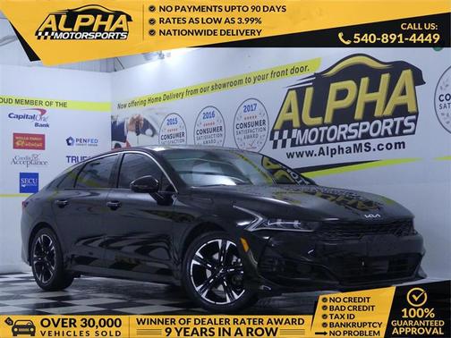 Ebony Black 2024 Kia K5 GT-Line