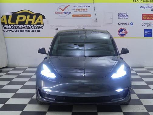 Gray 2023 Tesla Model 3 Performance