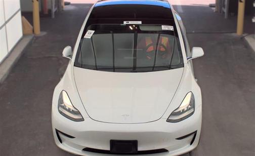 Pearl White Multi-Coat 2020 Tesla Model 3 Standard Range Plus