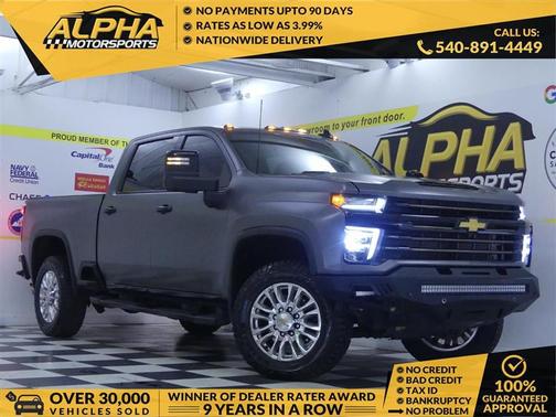 Mosaic Black Metallic 2021 Chevrolet Silverado 3500 High Country