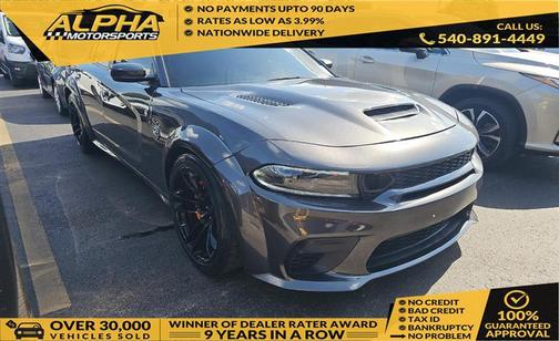 Granite Pearlcoat 2021 Dodge Charger SRT Hellcat