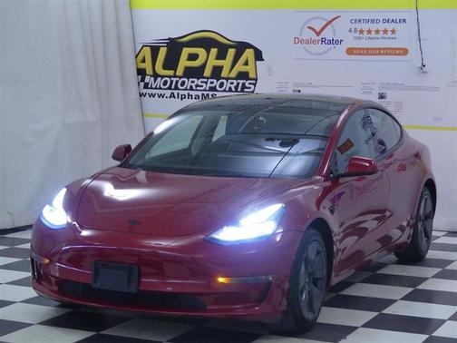 Red Multi-Coat 2022 Tesla Model 3 Standard Range