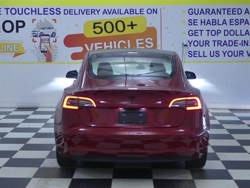 Red Multi-Coat 2022 Tesla Model 3 Standard Range