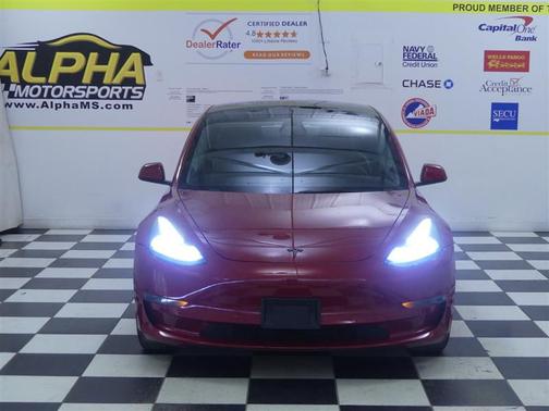 Red Multi-Coat 2022 Tesla Model 3 Standard Range