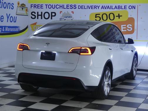 Pearl White Multi-Coat 2020 Tesla Model Y Long Range Dual Motor All-Wheel Drive