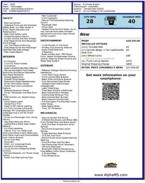 2018 Volkswagen Jetta 1.4T SE