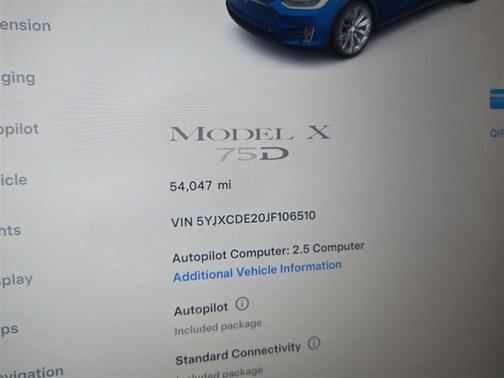 2018 Tesla Model X 75D