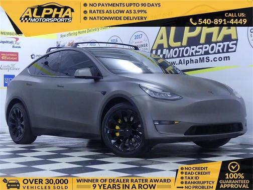 2022 Tesla Model Y Long Range Dual Motor All-Wheel Drive