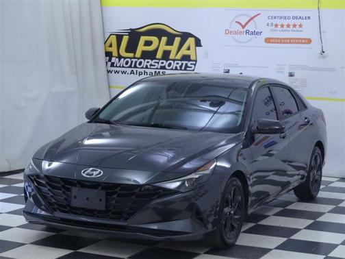 Portofino Gray 2021 Hyundai ELANTRA SEL