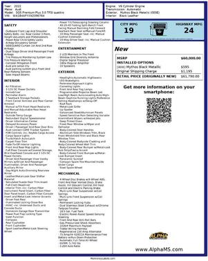 2022 Audi SQ5 3.0T Premium Plus