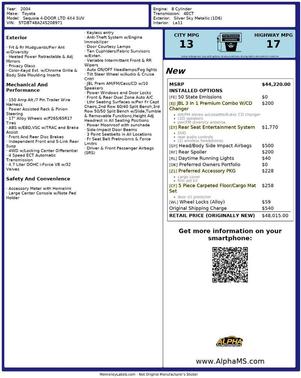 2004 Toyota Sequoia Limited