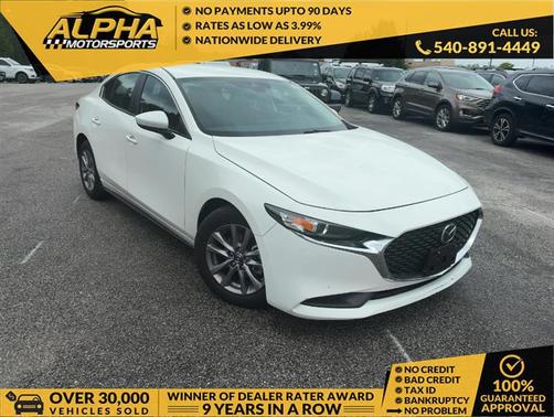 Snowflake White Pearl Mica 2022 Mazda Mazda3 FWD