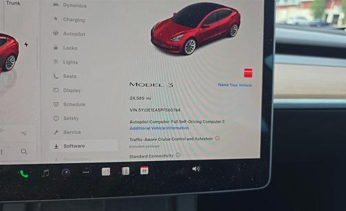 Red Multi-Coat 2023 Tesla Model 3 Standard Range