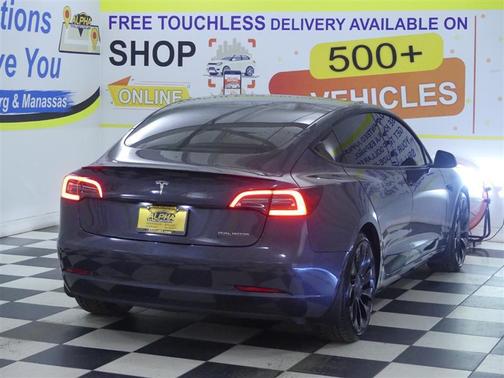 Gray 2023 Tesla Model 3 Performance
