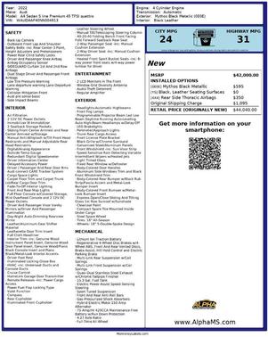 2022 Audi A4 45 S line Premium