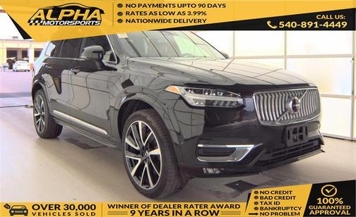 Onyx Black Metallic 2023 Volvo XC90 B5 Plus