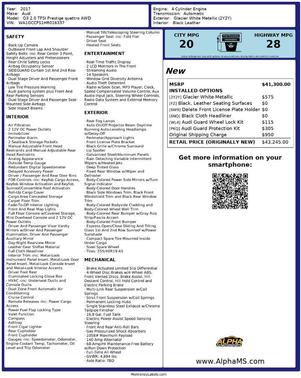 2017 Audi Q3 2.0T Prestige