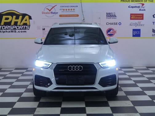 White 2017 Audi Q3 2.0T Prestige