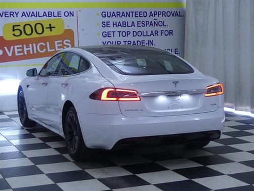 Pearl White Multi-Coat 2018 Tesla Model S 100D