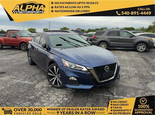 Deep Blue Pearl 2020 Nissan Altima SR Intelligent AWD