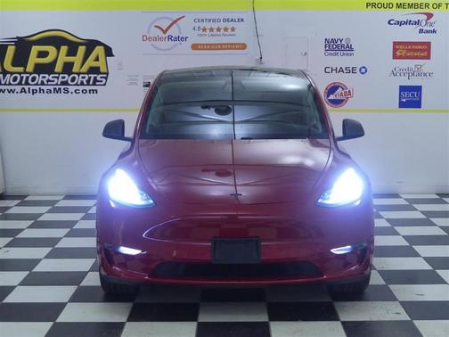 Red Multi-Coat 2020 Tesla Model Y Long Range Dual Motor All-Wheel Drive