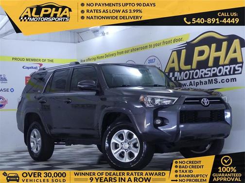 Magnetic Gray Metallic 2021 Toyota 4Runner SR5 Premium