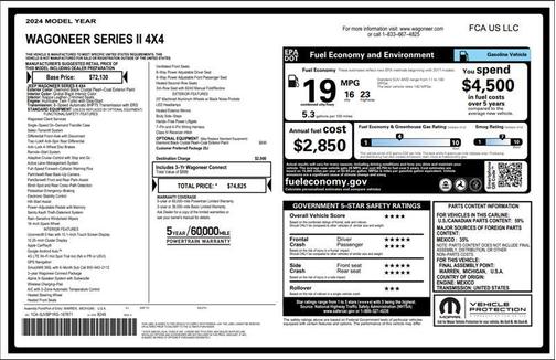 2024 Jeep Wagoneer Series II 4x4