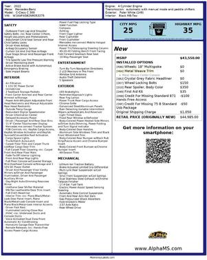 2022 Mercedes-Benz C-Class Sedan