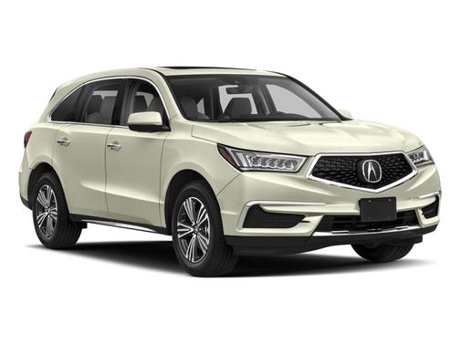 Burgundy 2018 Acura MDX 3.5L