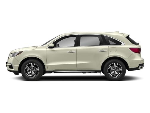 Burgundy 2018 Acura MDX 3.5L