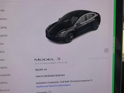 2020 Tesla Model 3 Standard Range Plus