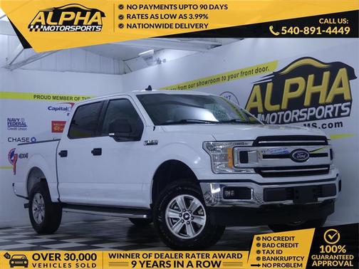 Oxford White 2019 Ford F-150 XLT