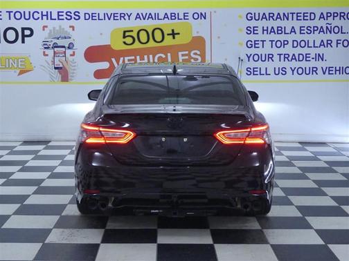 Midnight Black Metallic 2019 Toyota Camry XSE