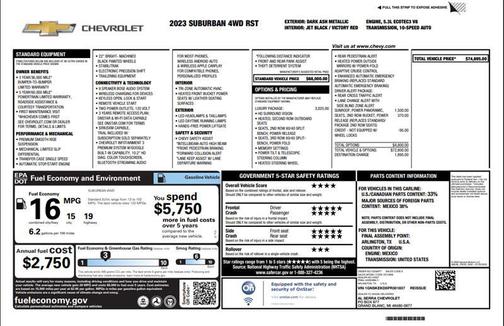 2023 Chevrolet Suburban RST