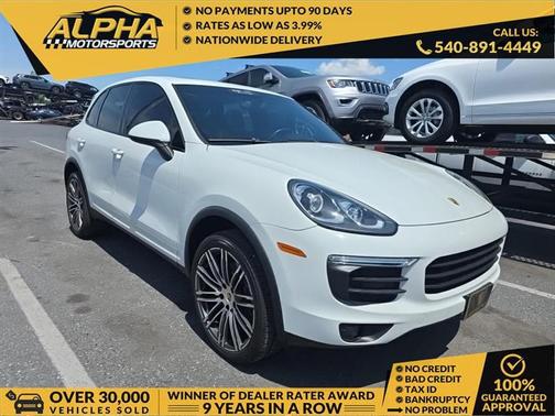 White 2016 Porsche Cayenne Cayenne