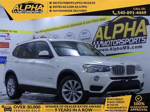2016 BMW X3 xDrive28i