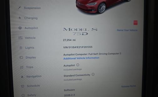 2018 Tesla Model S 75D
