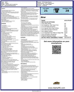 2017 Nissan Murano SV