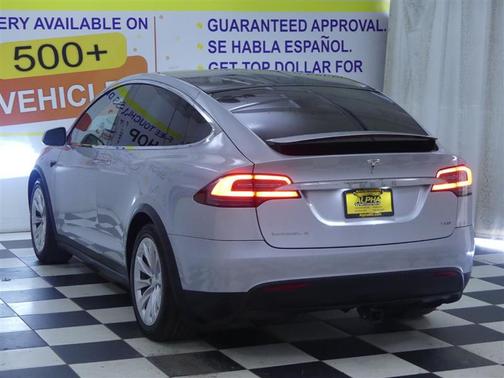 Silver 2018 Tesla Model X 75D